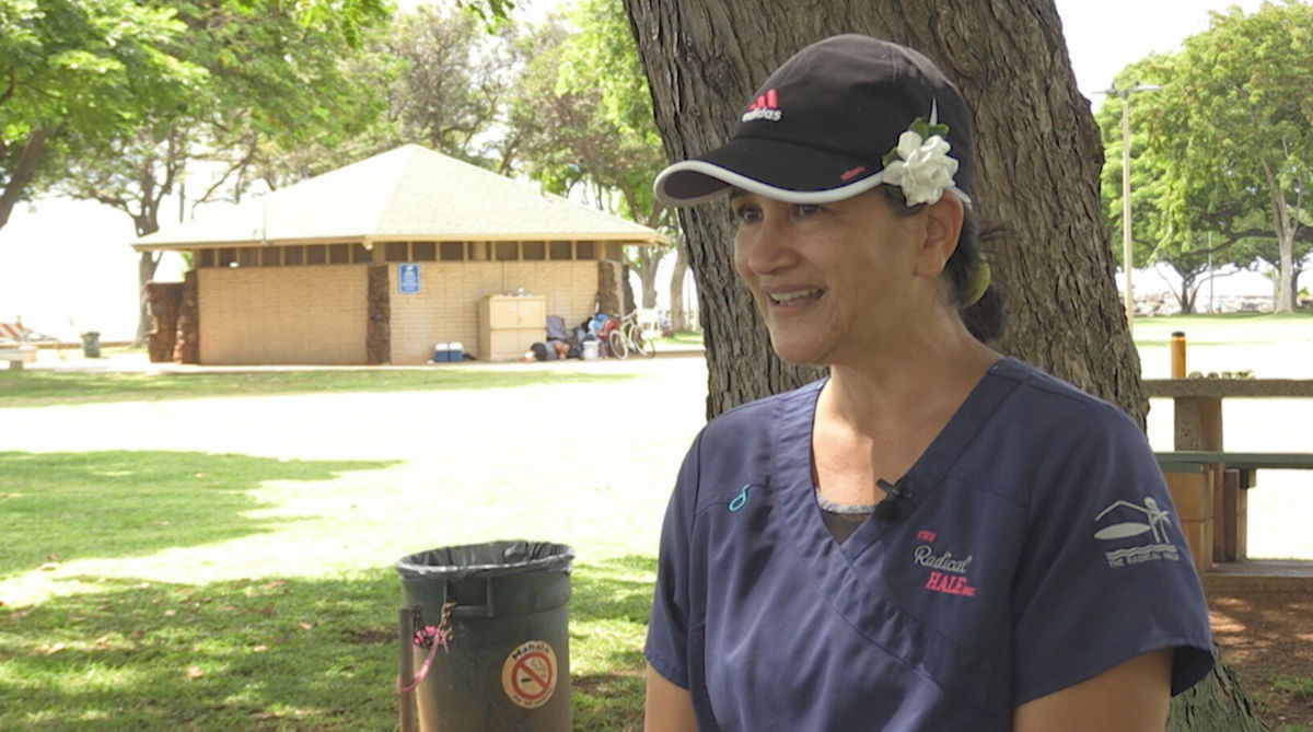 <i>KITV</i><br/>Kara England works tirelessly to help the homeless in Hawaii get off the streets.