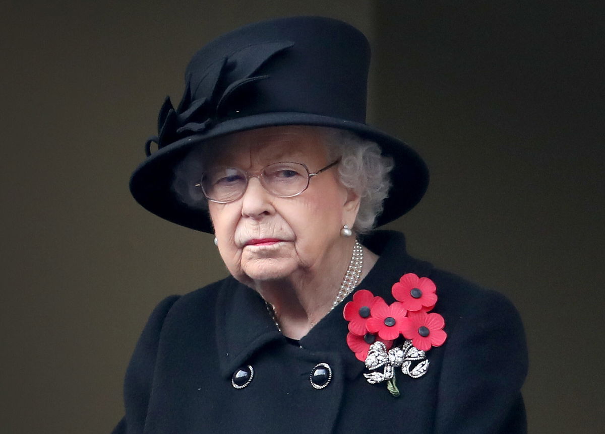 <i>Chris Jackson/Getty Images</i><br/>Buckingham Palace says Britain's Queen Elizabeth II missed the Remembrance Sunday service in central London after spraining her back