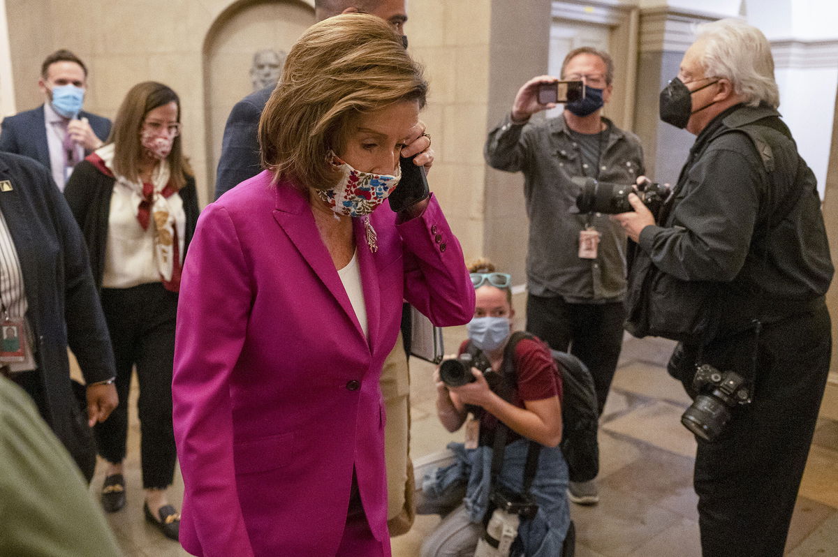 <i>Craig Hudson/Bloomberg/Getty Images</i><br/>U.S. House Speaker Nancy Pelosi
