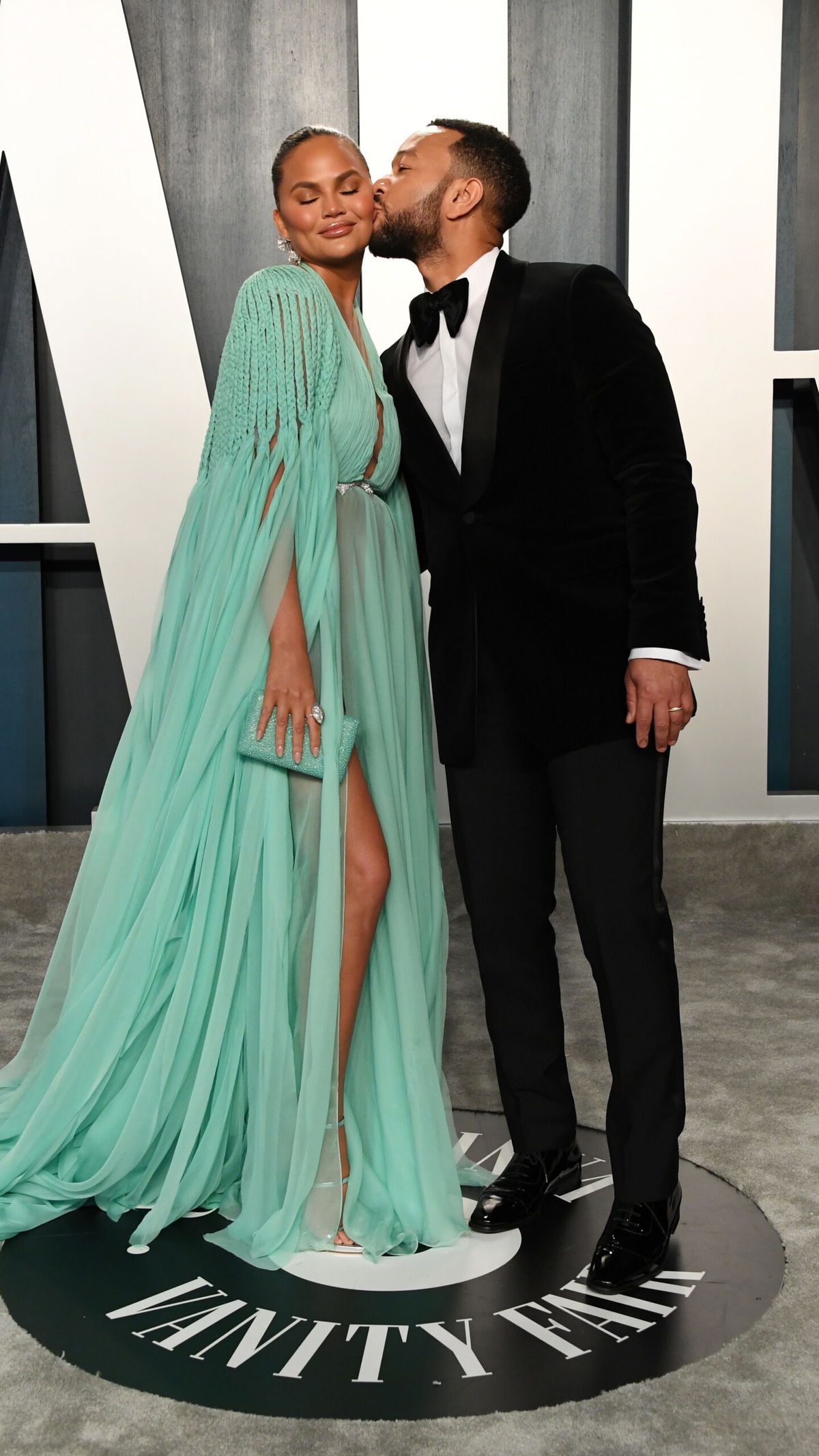 <i>Jon Kopaloff/Getty Images/WireImage</i><br/>Chrissy Teigen (left)