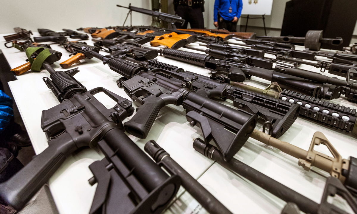 <i>Damian Dovarganes/AP</i><br/>A federal appeals court in California on Tuesday upheld the state's ban on high-capacity magazines