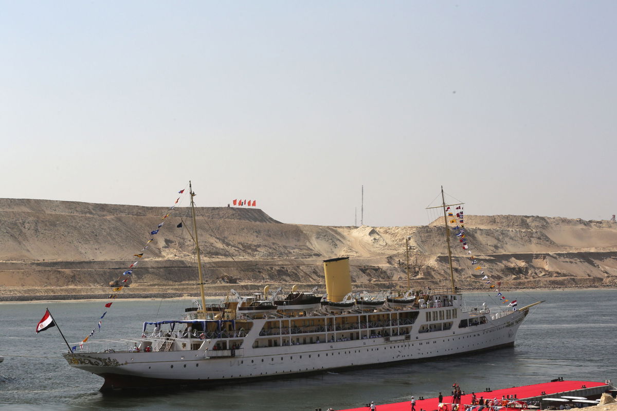 <i>David Degner/Getty Images</i><br/>El Mahrousa held the title for world's biggest yacht for more than 100 years.