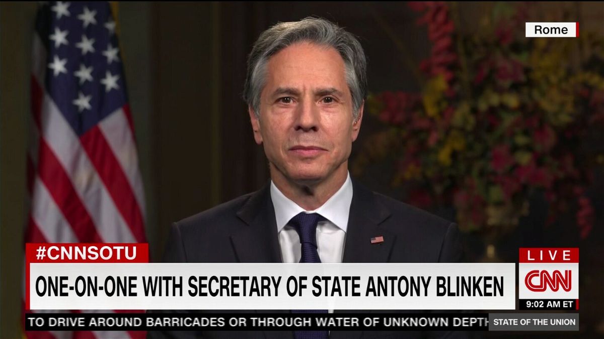<i>CNN</i><br/>US Secretary of State Antony Blinken said Wednesday that the US is concerned by reports of unusual Russian military activity in an appearance with Ukraine's foreign minister.