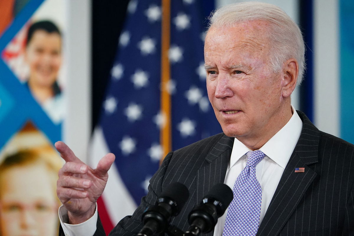 <i>Mandel Ngan/AFP/Getty Images</i><br/>President Joe Biden is OK with the Justice Department settling with families separated at the US-Mexico border under the Trump administration