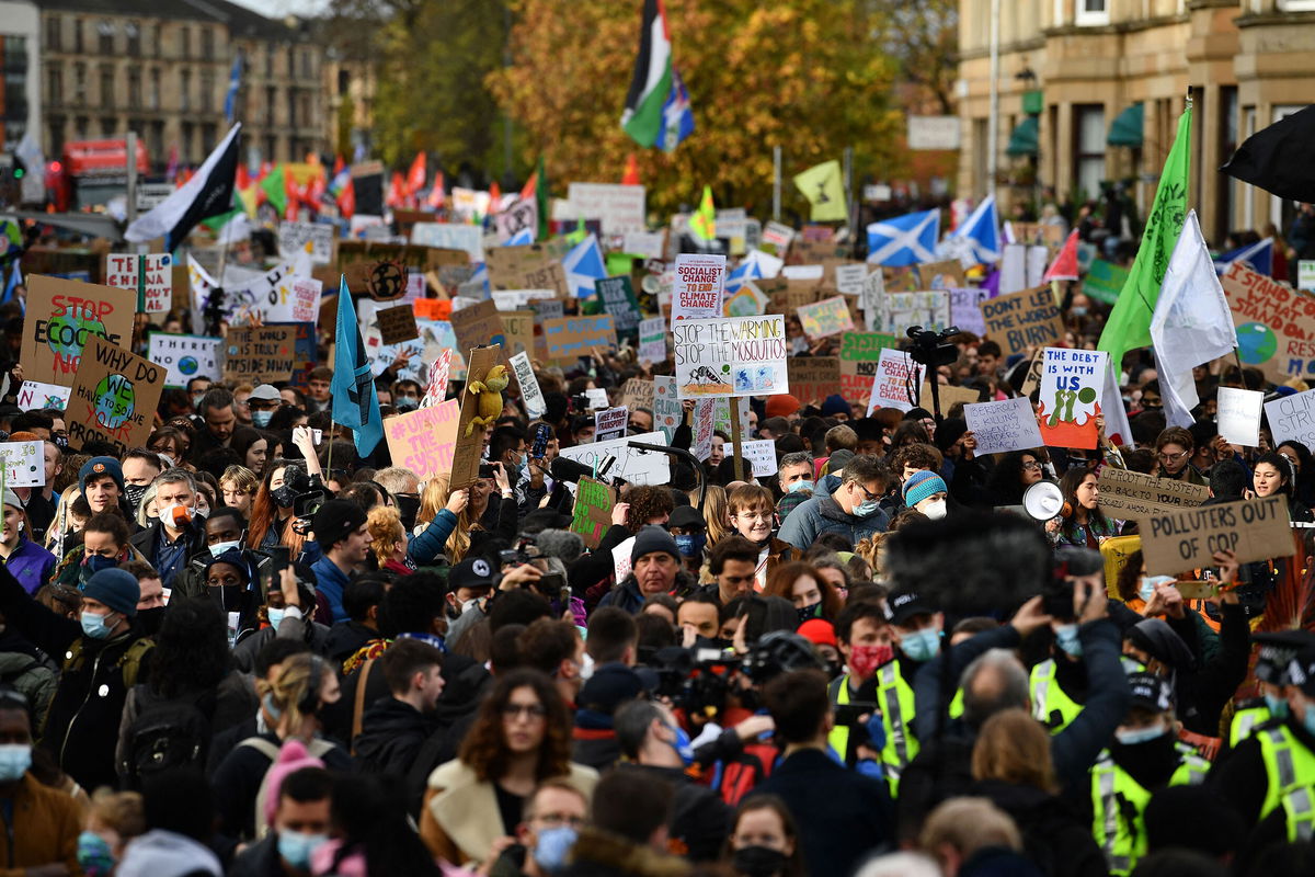 <i>Ben Stansall/AFP/Getty Images</i><br/>A UN report warned the world is not adapting quickly enough to the climate crisis.