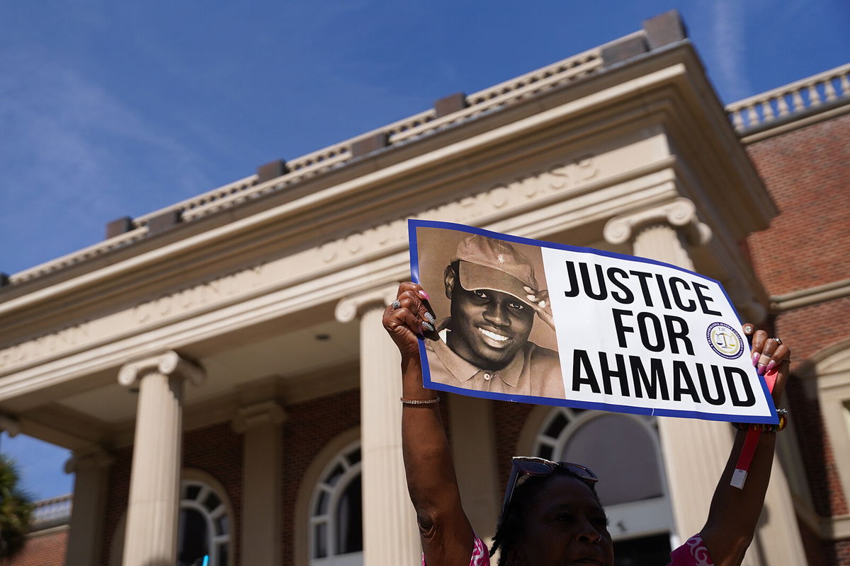 <i>Sean Rayford/Getty Images</i><br/>The Ahmaud Arbery trial may not have happened without Larry Hobbs