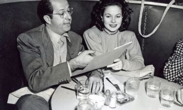 Jo-Carroll Dennison photographed in 1946 with her then-husband Phil Silvers.