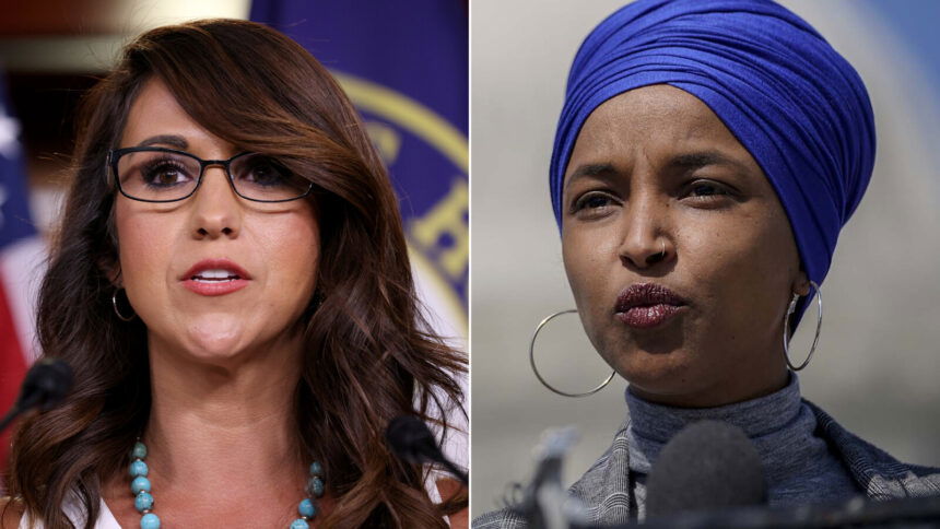 Republican Rep. Lauren Boebert of Colorado apologized to "anyone in the Muslim community I offended" on Twitter Friday after video surfaced of her making anti-Muslim comments last weekend about Democratic Rep. Ilhan Omar of Minnesota.