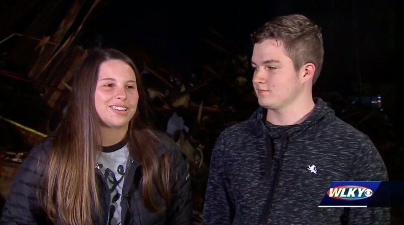 <i>WLKY</i><br/>Micah and Madison Haley got married just hours after a tornado ravaged their hometown of Mayfield.