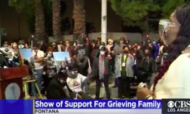 Friends and family gather in Fontana