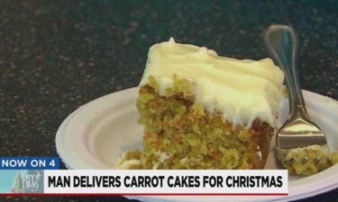 The Christmas spirit is a never-ending one for a carrot cake making man in Murfreesboro. His grandmother's recipe and a big heart keep making them happen year-round. He delivers them around Middle Tennessee