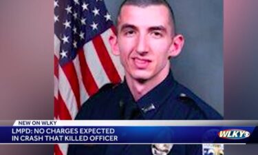 Officer Zach Cottongim died Saturday after he was struck while inspecting an abandoned car that was part of a crash last weekend on Interstate 64.