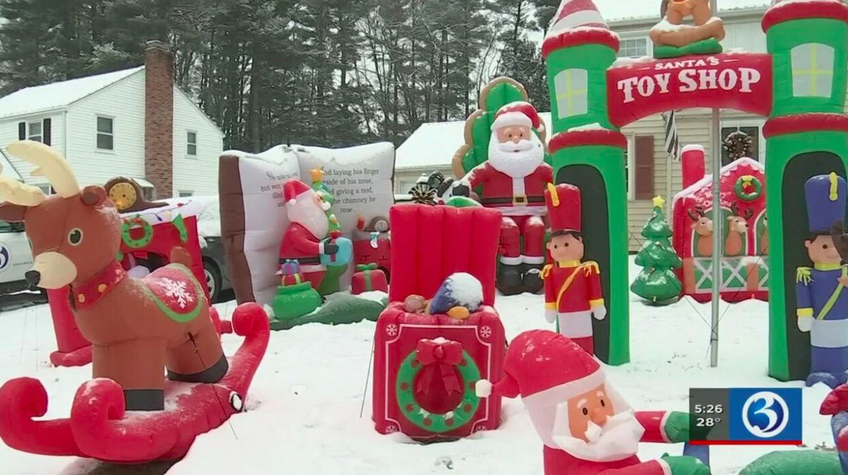 <i>WFSB</i><br/>A West Hartford Christmas display is capturing attention and sparking joy this holiday season.