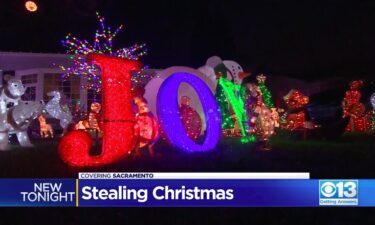 Vandals around Sacramento are targeting Christmas light displays.