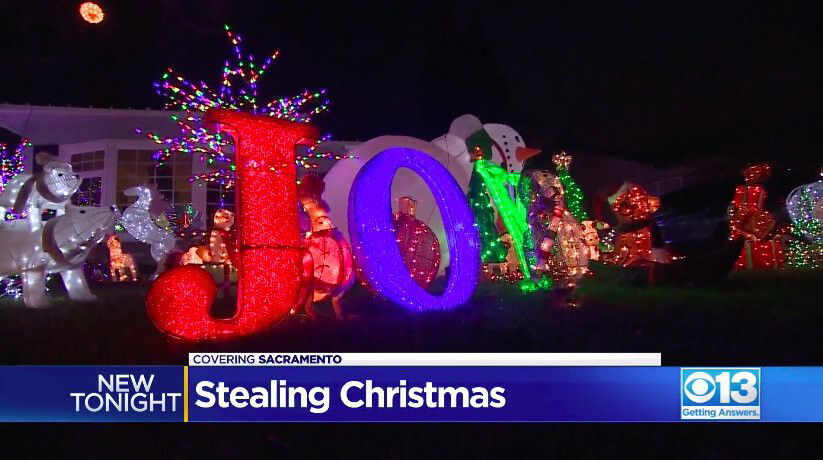 <i>KOVR</i><br/>Vandals around Sacramento are targeting Christmas light displays.