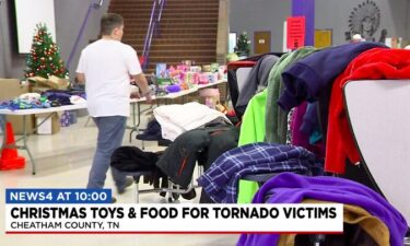 People in Cheatham County rallied around families impacted by the EF-2 tornado that ripped through Kingston Springs early in the morning on December 11.