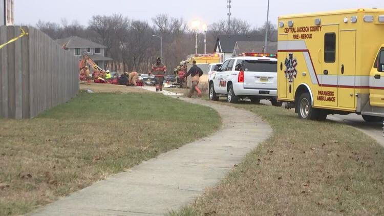 <i>KCTV</i><br/>One person has died after a trench about 10 feet deep collapsed in Grain Valley.