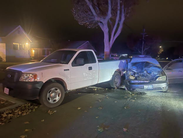 Suspects crash carjacked car during chase.