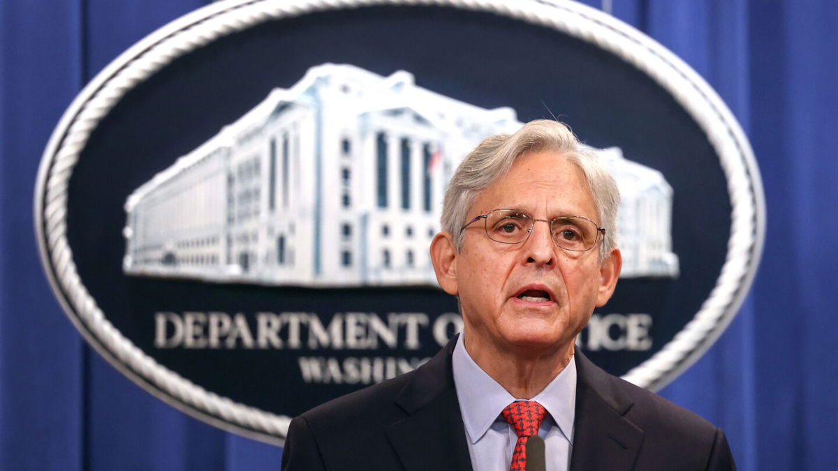 <i>Kevin Dietsch/Getty Images</i><br/>US Attorney General Merrick Garland