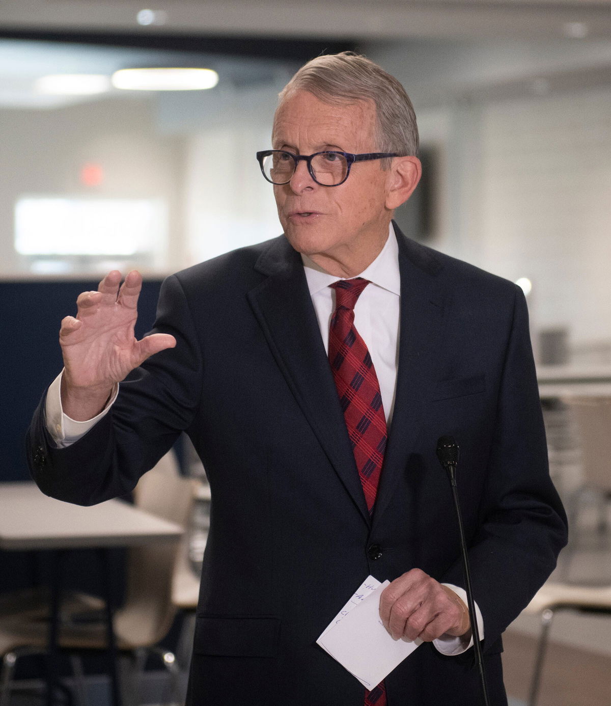 <i>Lisa Scalfaro/Record-Courier/USA Today Network</i><br/>Ohio Governor Mike DeWine on December 22 signed a bill into law requiring doctors to try to preserve life in the rare case that a baby is born alive following an attempted abortion or face criminal penalties.