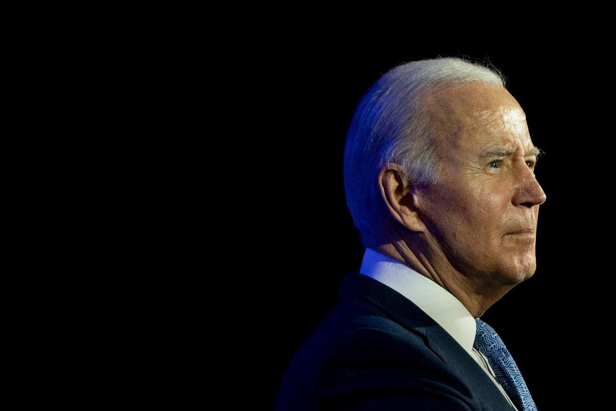 <i>ALEX EDELMAN/AFP/Getty Images</i><br/>U.S. President Joe Biden says he supports filibuster carve-out for voting rights.