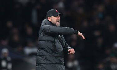 Jurgen Klopp was left complaining about the referee after his side drew with Tottenham.