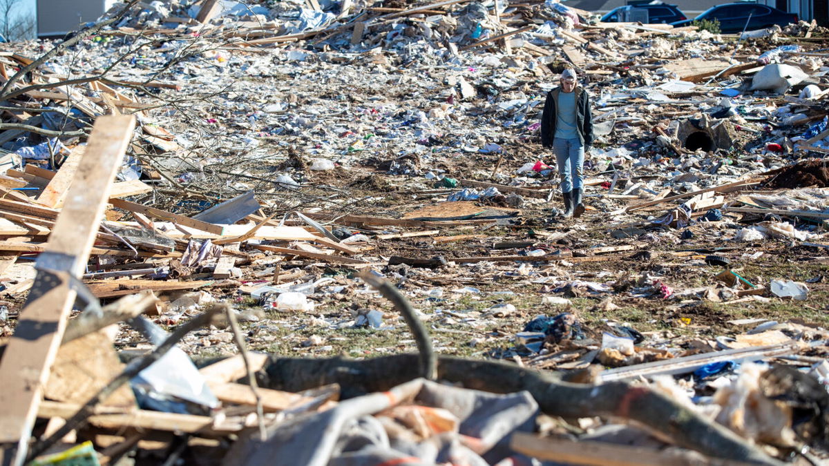 <i>Silas Walker/Lexington Herald-Leader/Tribune News Service/Getty Images</i><br/>There were at least 50 reports of tornadoes during the outbreak in Arkansas