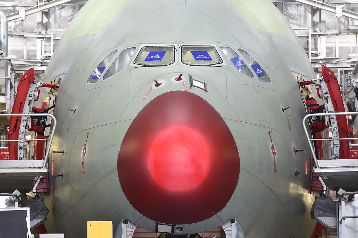 <i>Pascal Pavani/AFP/Getty Images</i><br/>A view of the Airbus A380 assembly site in Blagnac