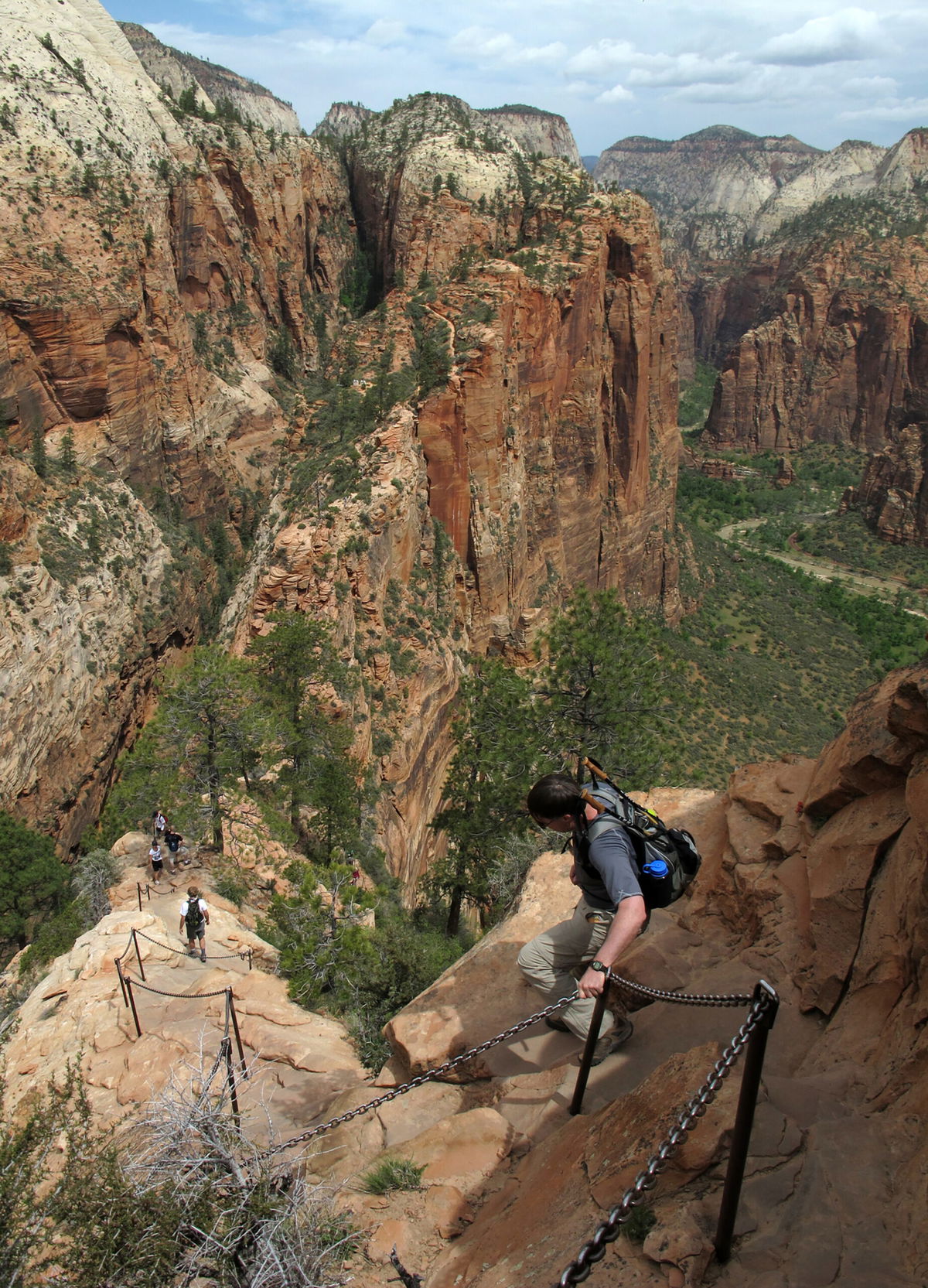 <i>Jud Burkett/The Spectrum/AP</i><br/>Officials at Zion National Park have announced that as of April 1