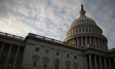 The dome of the U.S. Capitol Building is seen on November 16 in Washington