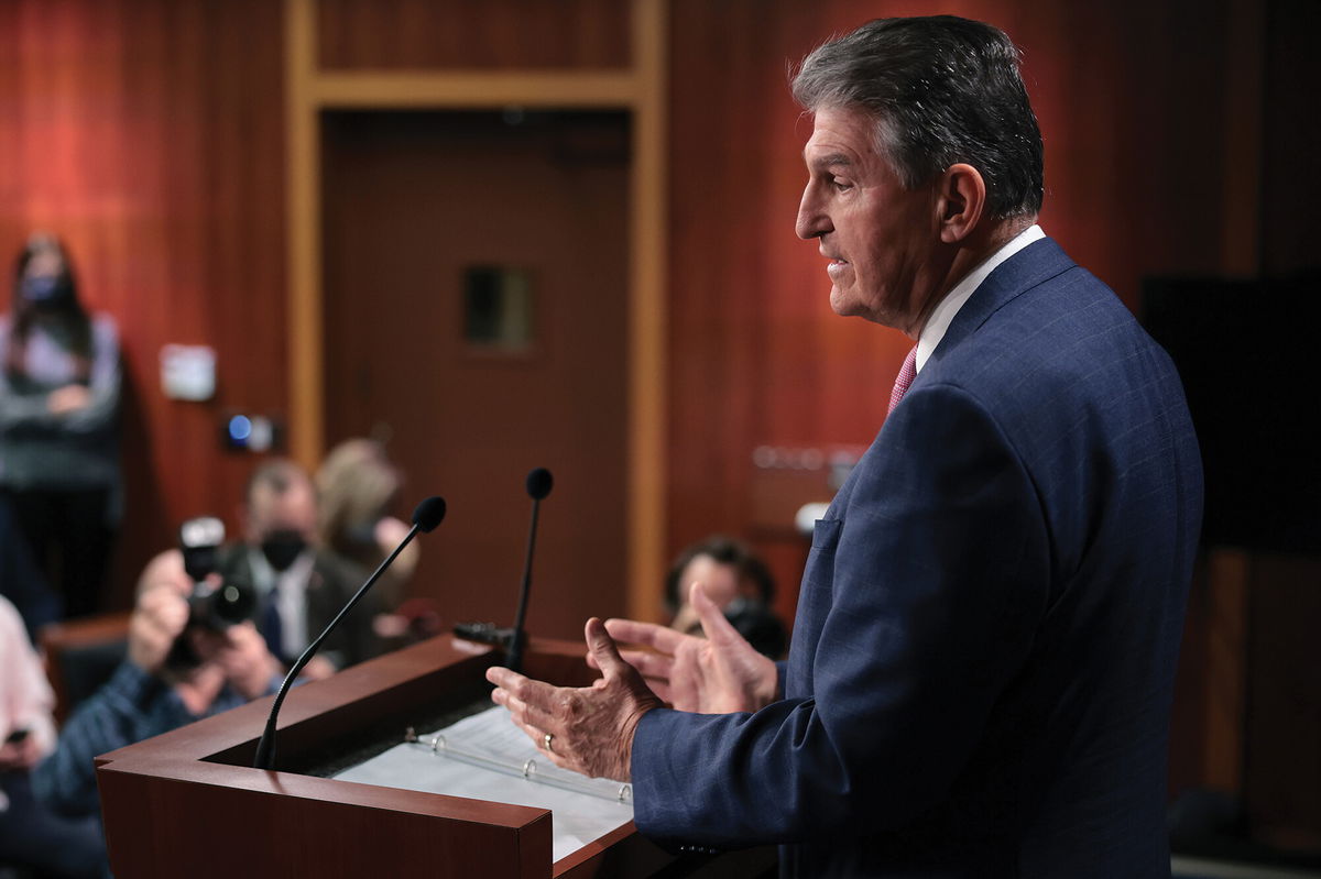 <i>Chip Somodevilla/Getty Images</i><br/>Coal miners want Senator Joe Manchin