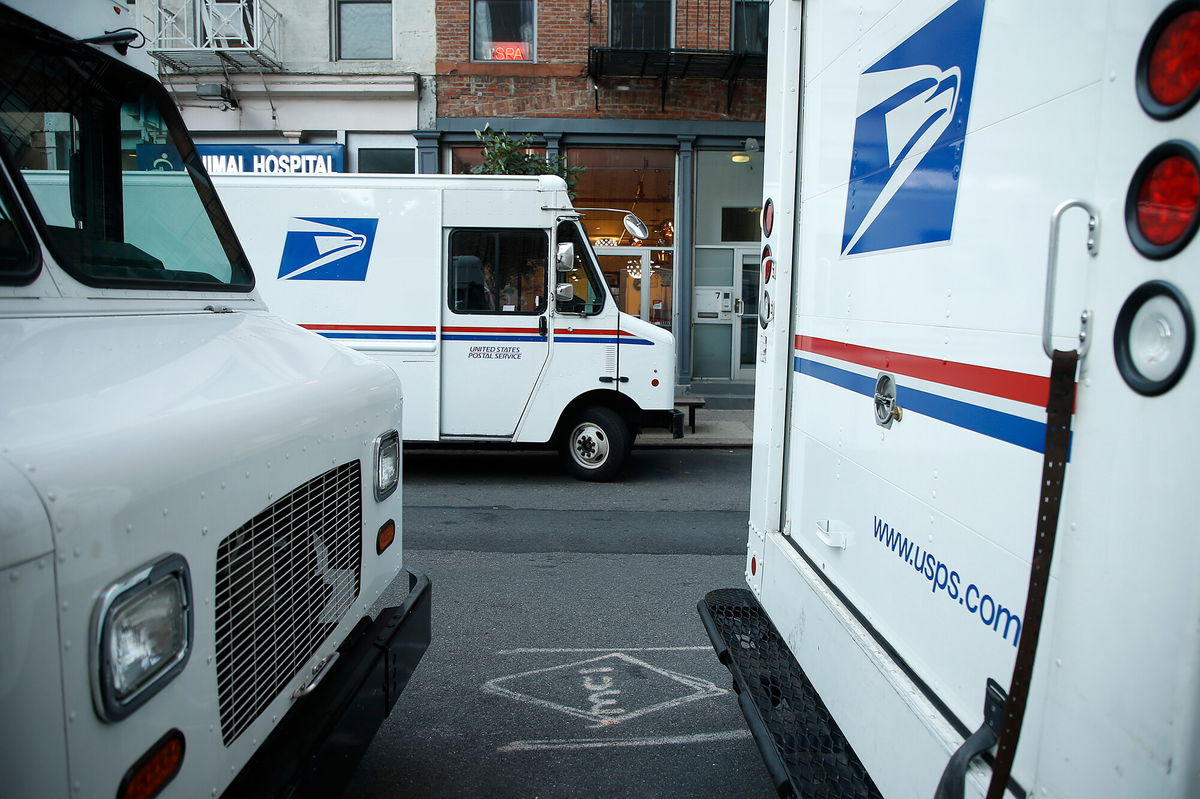 <i>John Lamparski/Getty Images</i><br/>The United States Postal Service announced an agreement with the NAACP on a lawsuit the civil rights organization filed prior to the 2020 election that had challenged USPS delivery delays.