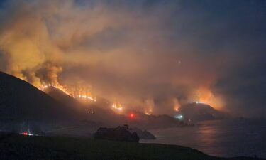 COLORADO FIRE BIG SUR FLAMES