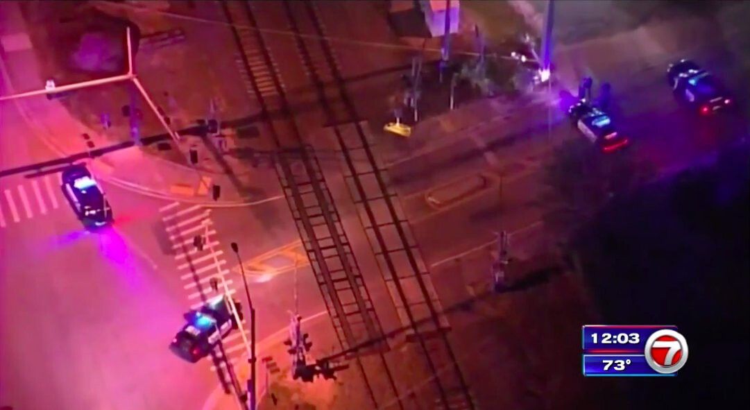<i>WSVN</i><br/>A woman was struck and killed by a train in Deerfield Beach.