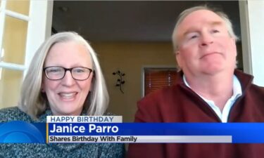 Janice and Tom Parro share the same birthday