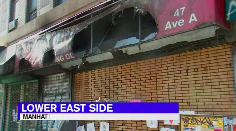 <i>WABC</i><br/>Essex Card Shop is family owned and it's now unrecognizable after the blaze destroyed just about everything.