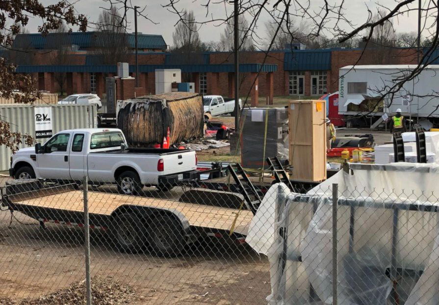 <i>WSMV</i><br/>No one was injured after a temporary storage container exploded on a middle school campus in Franklin on Tuesday morning.