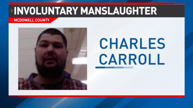 <i>McDowell County Sheriff Office/WLOS</i><br/>Charles William Carroll is charged in connection to his mother's death.