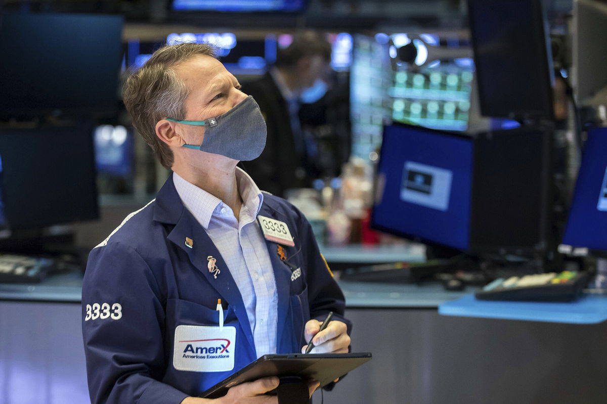 <i>Courtney Crow/New York Stock Exchange/AP</i><br/>The S&P 500