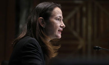 Avril Haines speaks during her confirmation hearing before the Senate Intelligence Committee to be President-elect Joe Biden’s national intelligence director on January 19