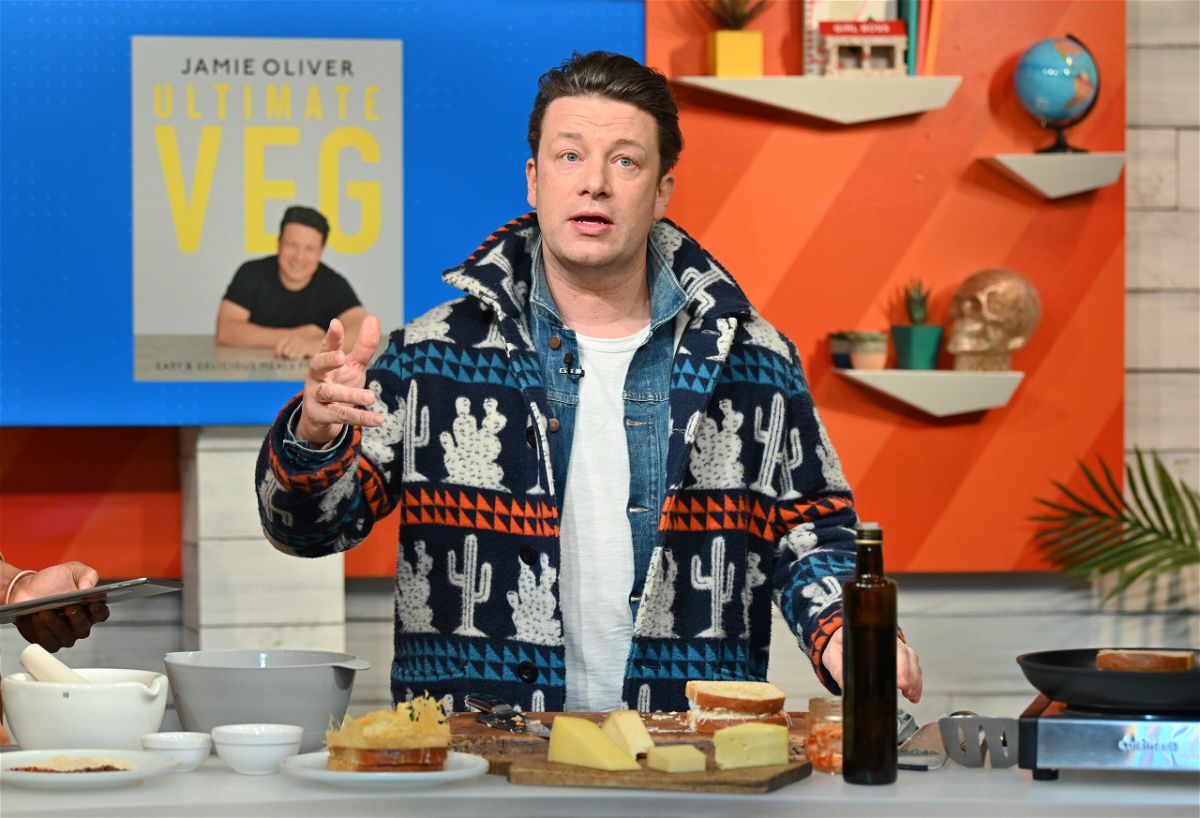 <i>Slaven Vlasic/Getty Images</i><br/>Celebrity chef Jamie Oliver