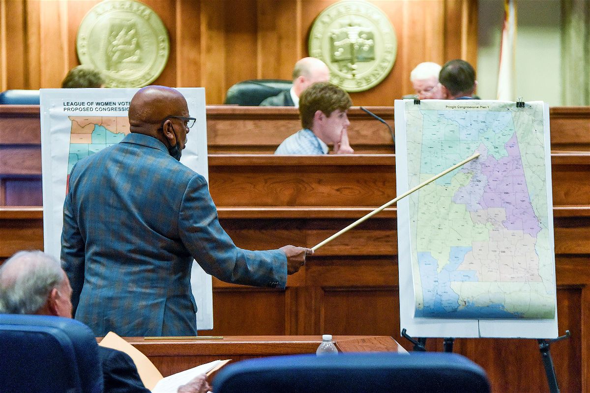<i>Mickey Welsh/AP</i><br/>A federal court blocked Alabama's newly drawn congressional map