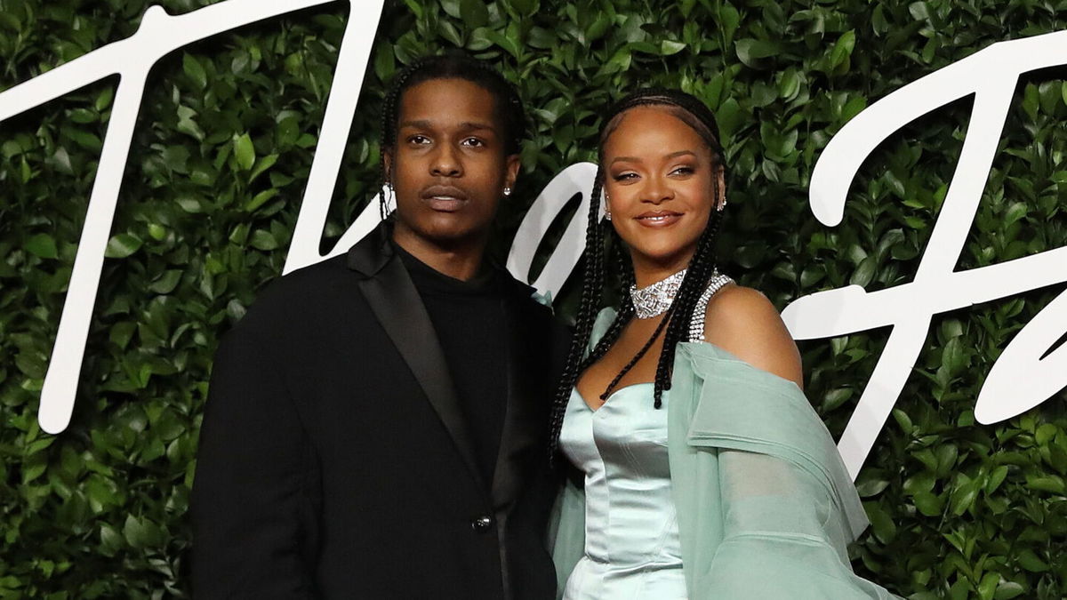 <i>Isabel Infantes/AFP/Getty Images</i><br/>Rihanna and A$AP Rocky