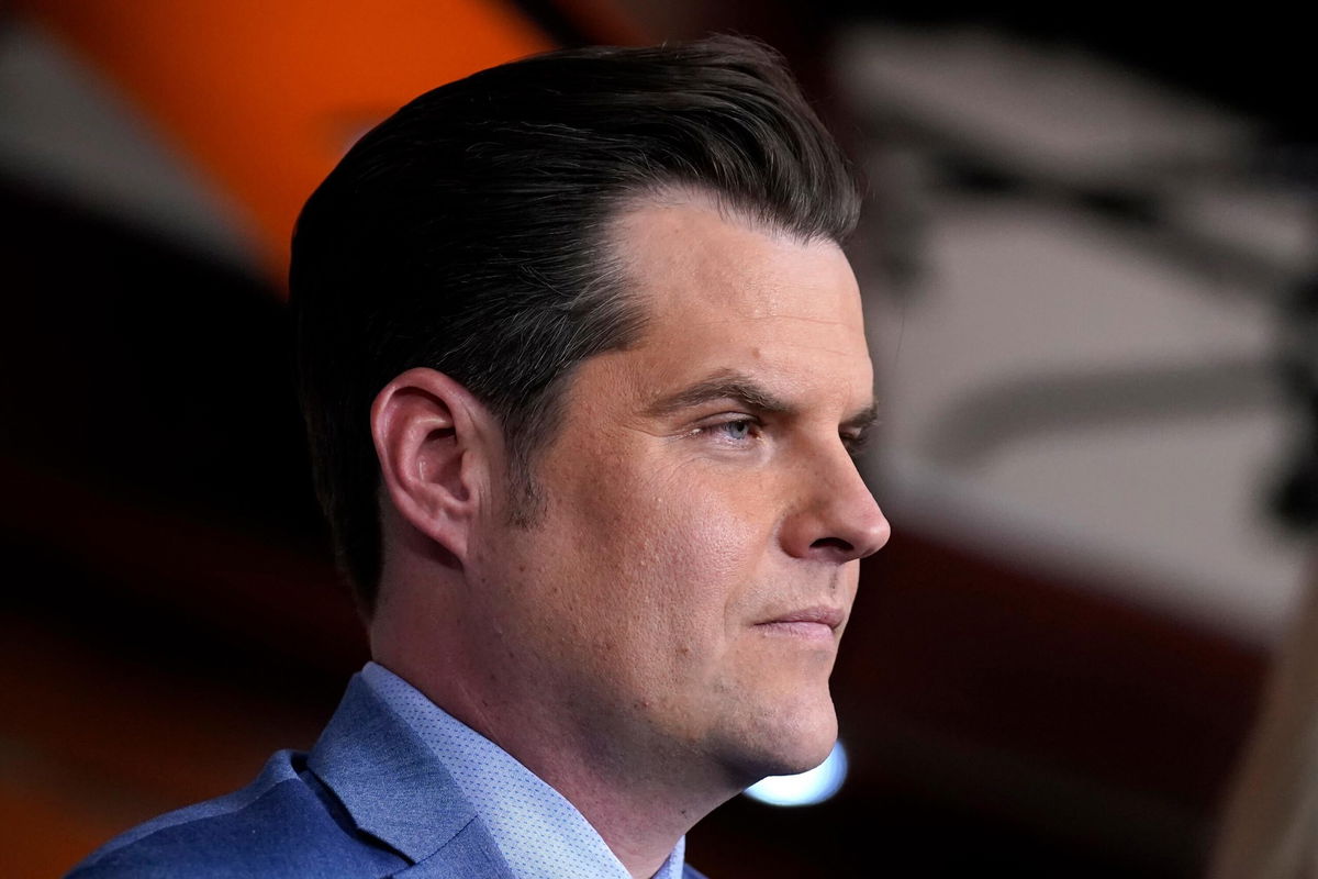 <i>J. Scott Applewhite/AP</i><br/>Rep. Matt Gaetz