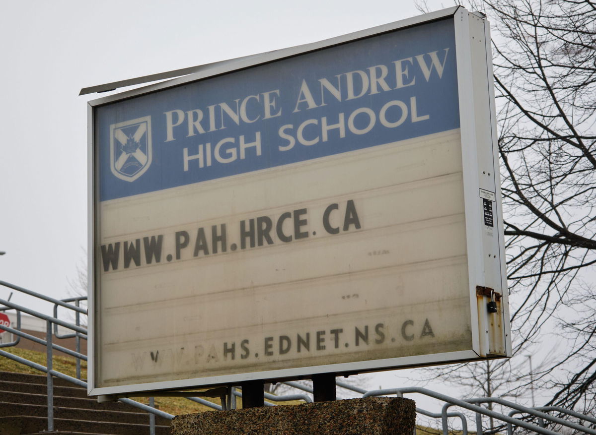 <i>meanderingemu/Alamy</i><br/>The Prince Andrew High School in Dartmouth