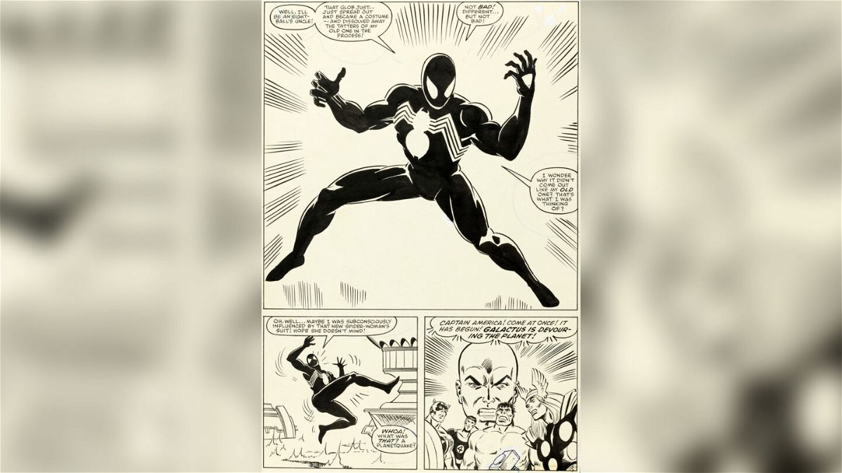 <i>Heritage Auctions/HA.com</i><br/>This page of Spider-Man history just made auction history as the most valuable page of comic book art ever sold at auction. The illustration from Marvel's 