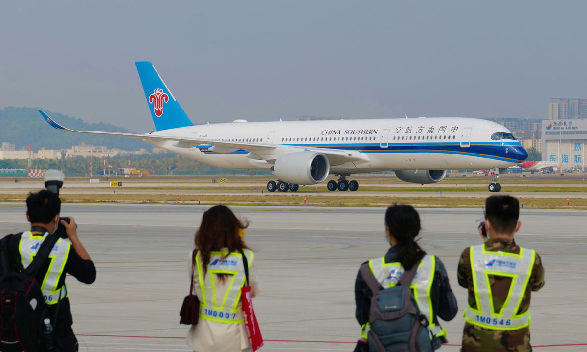 <i>Chen Wen/China News Service/Getty Images</i><br/>Washington is suspending more than three dozen flights from Chinese carriers over the next couple of months