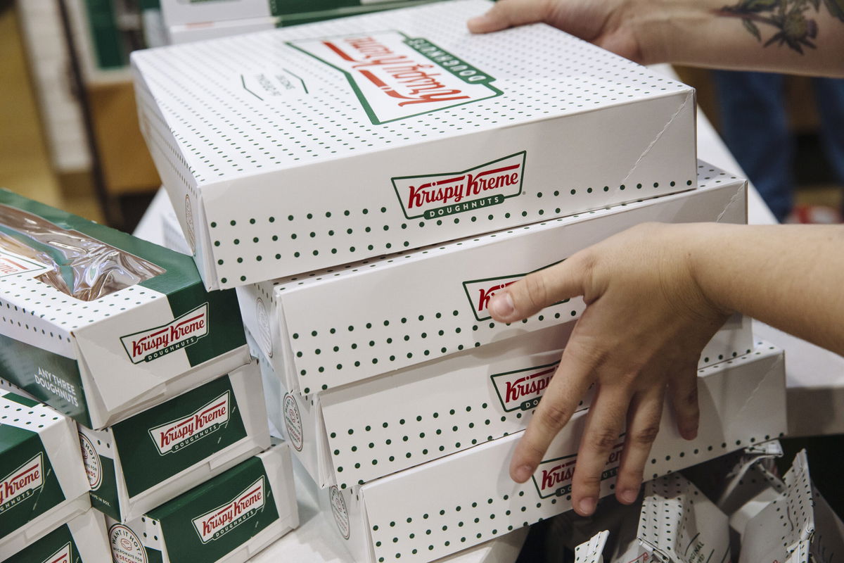 <i>Angus Mordant/Bloomberg/Getty Images</i><br/>Krispy Kreme