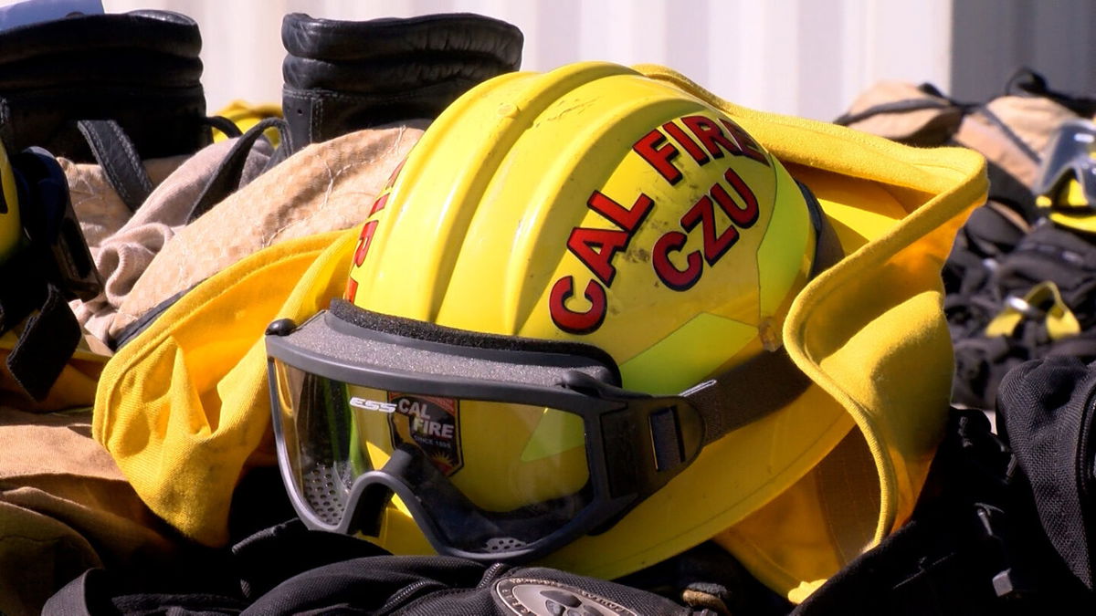 CAL FIRE CZU gear. Calista Silva (KION Chief Photographer)