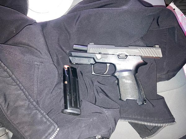 Gun found in Greenfield arrest on Feb. 12. 